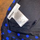 DKNY  black & blue polka dot swim - size 8 Photo 3