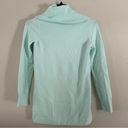 French Connection  Mint Green Turtle Neck Sweater Tunic Soft Comfy Spring Medium Photo 3