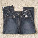 Chico's  Platinum Amy Cropped Jeans Dark Indigo Size 0 Photo 5