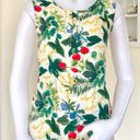 London Fog 80s Fruit Floral print viscose sleeveless top Photo 0