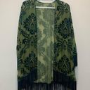 Forever 21  Fringe Shawl/Cardigan Size M/L Photo 0