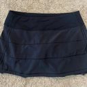 Lululemon Pace Rival Mid-Rise Skirt Black Photo 2