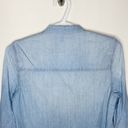 J Brand  fadeaway mandarin collar denim shirt sz S Photo 5