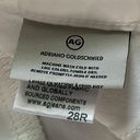 AG Adriano Goldschmied The Abbey Mid-Rise Super Skinny White Ankle Jeans Photo 9