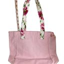 Disney New  princess Aurora tote bag with glitter bow flowered handle Photo 2