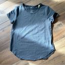 All In Motion  Work Out Top Small Gray Short Sleeve Women Shirt Gym Work Out NWT Photo 1