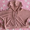 SheIn hooded crop top sweater size 2XL Photo 0