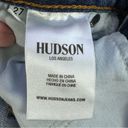 Hudson Jeans Size 27 Blair High Rise Ankle Cropped Straight Distressed Raw Hem Photo 10