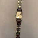 DKNY Women’s Silver Bracelet Link Watch with Black Accents Photo 4