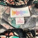 LuLaRoe  Skirt Pull-On Azure Multi Color Pattern ion Black Small Photo 4