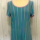 LuLaRoe ☀️Vertical Striped LULA ROE Classic T Photo 0