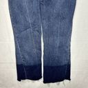 Spanx  Cropped Flare Denim Jeans Raw Edge Hem Rise Sz XS (25x26) 20231R Photo 7