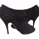 Moschino Cheap & Chic Black Suede Heel Booties Photo 5