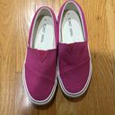 Toms NWT  Pink Slip Ons Size 8 Photo 5