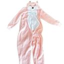 Foxy Fox Celebrate Halloween Adult Pajamas Halloween Onesis Cosplay Costume Zip Size M Photo 0