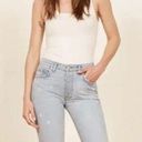 Reformation Skye Distressed Bermuda Shorts Photo 0