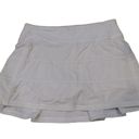 Lululemon  Athletica White Skirt Women's Size 6 Tall Photo 1