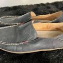 Olukai  Shoes Women's Nohea Nubuck Slip On Loafers Black Leather  Size 9.5 Photo 3