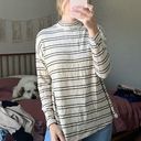 Bohme Lightweight striped mock neck sweater Photo 0