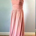 Alfred Angelo  | Pink Sweetheart Halter Maxi Gown Sz 12 Photo 0