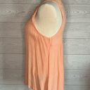 Chloe K  peach sleeveless top Size Medium Photo 2