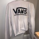 Vans Checkerboard Cropped Hoodie Photo 0