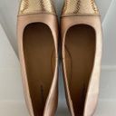 Comfortview Womens Comfort View Golden Metallic Flats w/Gold Toe sz 10.5 excellent condition Photo 0