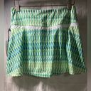 FILA  Performance Acqua Flare Tennis Skort Green White Blue Sz XS NWT Photo 0