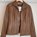 Cole Haan NWT- 
Wing Collar Leather Jacket XS Photo 1