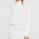 All Saints Suzie Dress Size Small Ivory White Sweater Long Sleeve Photo 11