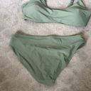 Aerie Green Ruffle Bikini Photo 3