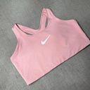 Nike  Pink Sports Bra Medium Support Size 3X Photo 4