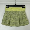 Lululemon Pace Rival Skirt II Dottie Dash Clarity Yellow Black 2 Photo 1