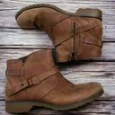 Teva  De‎ La Vina Delavina Brown Leather Ankle Boots Booties Women’s Size … Photo 1