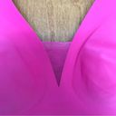 Revolution Knix  Shadow Mesh Bra in Shocking Pink Size Large Photo 2