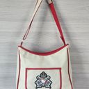 Sanrio  Royal Crown Hello Kitty Patch Messenger Shoulder Crossbody Canvas Bag Photo 0