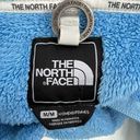 The North Face  Size M Jacket Osito Hoodie Full Zip Fuzzy Blue Grey Women’s Photo 7