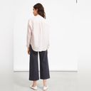 Everlane  The Linen Oversized Collarless Shirt 100% linen striped Photo 3