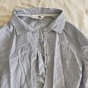 Pinstripe Button Up Size L Photo 1