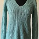 Tommy Bahama Women’s Blue Sweater Size Medium Pullover V-Neck Photo 0