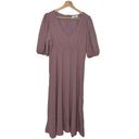 Black Label Nest  Violet Cottagecore Maxi Dress Large Photo 6