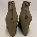 Juicy Couture  Peep Toe Wedge Bootie Size 6 A23 Photo 5