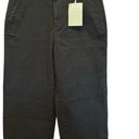 Everlane  Women’s The Organic Wide Leg  Pant in black Size 6 NWT Photo 4