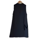 n:philanthropy  Mock Neck Mod Sleeveless Sheath Little Black Dress NEW Size Small Photo 2