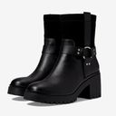 Blondo New!  Leather Rebel Waterproof Moto Biker Boot Black Sz 8.5 $170 Photo 1