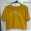 Modern Lux Sunkissed Cropped Tee Photo 0