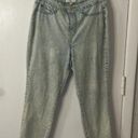 Nicki Minaj  Light Wash Distressed Blue Jeans Womens 11/12 Barbz Photo 2