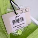 JDY 5/$25  Womens lime XS perforated top Photo 3