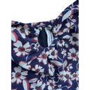 Free People NWT Bec & Bridge  Violetta Ring High Bikini Bottoms Navy Floral Photo 4