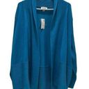 Avenue Womens 18 / 20 Sweater Cardigan Teal Blue Size 20 plus Photo 0